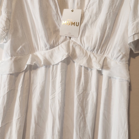 Show Me Your Mumu White Ruffle Dress - Picture 4 of 6